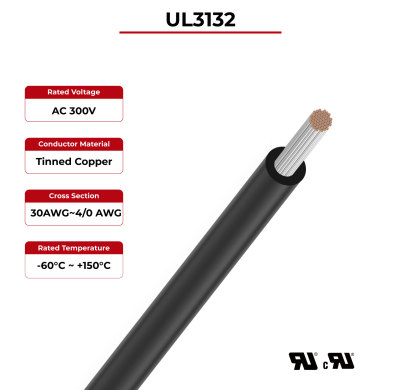 300V High-temperature Cable UL3132