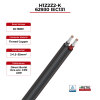 1.5kV Solar Cable Twin Core 62930 IEC131 / H1Z2Z2-K TÜV