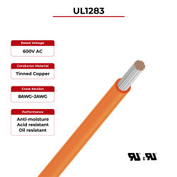 600V Energy Storage Cable UL 1283