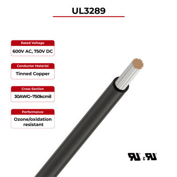 600V Energy Storage Cable UL3289