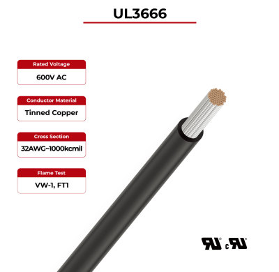 600V Energy Storage Cable UL3666