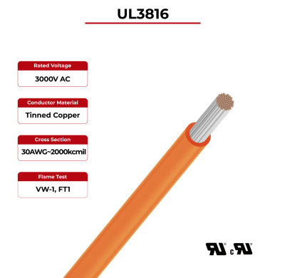 3kV Energy Storage Cable UL 3816