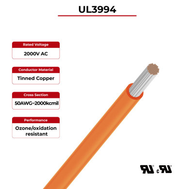 2kV Energy Storage Cable UL3994