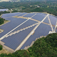 松島どんぐり太陽光発電所  電気工事
