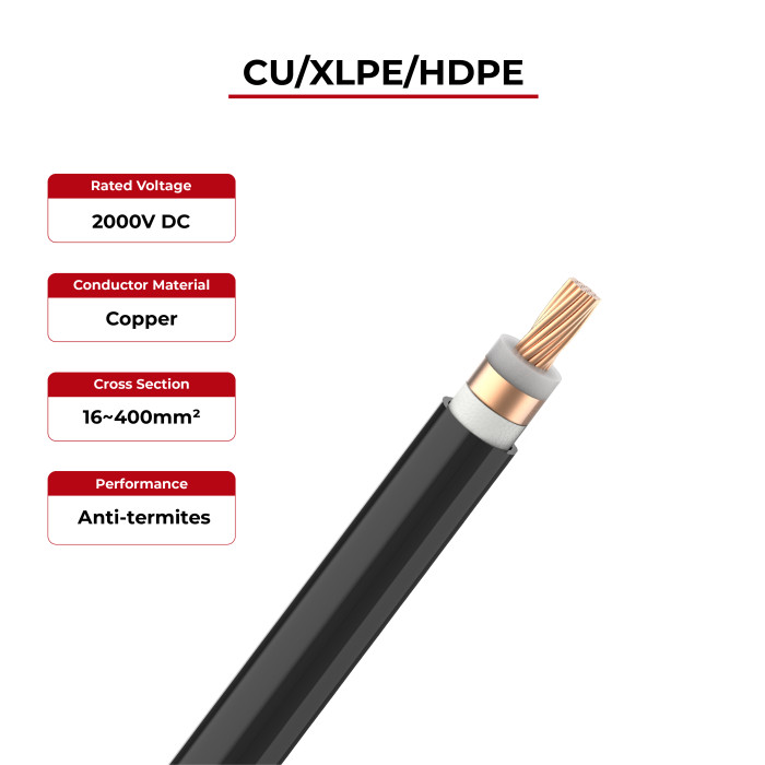 2000V Main Cable For BESS HDPE