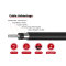 1.5kV Solar Cable Single Core 2PfG 2642 PV1500DC-AL DB TÜV