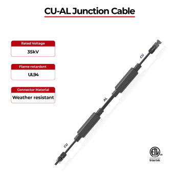 Solar Cable Aluminum Conductor CU-AL Junction Cable