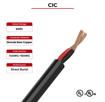 600V Solar Cable Copper Conductor CIC
