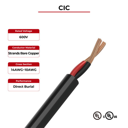 600V Solar Cable Copper Conductor CIC