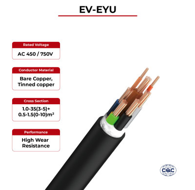 450V Charging Cable GB/T33594 EV-EYU CQC