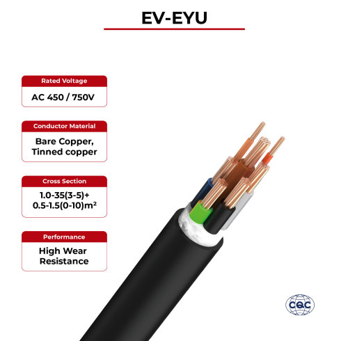 450V Charging Cable GB/T33594 EV-EYU CQC