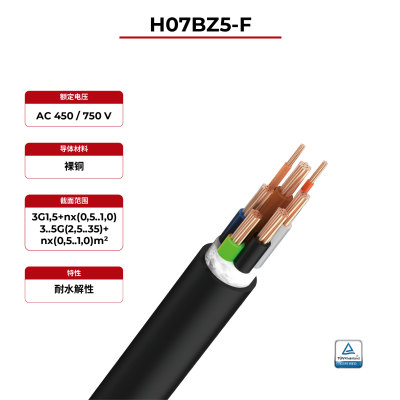 450V 充电线 EN50620/IEC62893 EVC H07BZ5-F TÜV