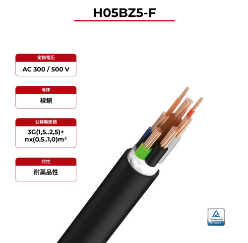 300V充電ケーブル EN50620/IEC62893 EVC H05BZ5-F TÜV