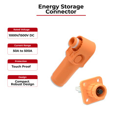 1000V/1500V DCエネルギー貯蔵コネクタ