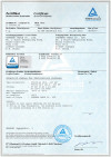 TÜV 2954 PV2000-AL Certificate