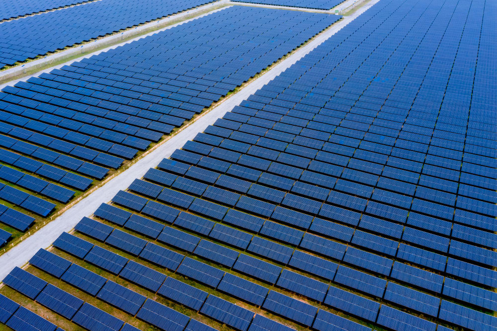 UV resistant solar cable installed in outdoor photovoltaic systems