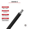 1000V PV Wire Aluminum Conductor Single Layer  XHHW-2