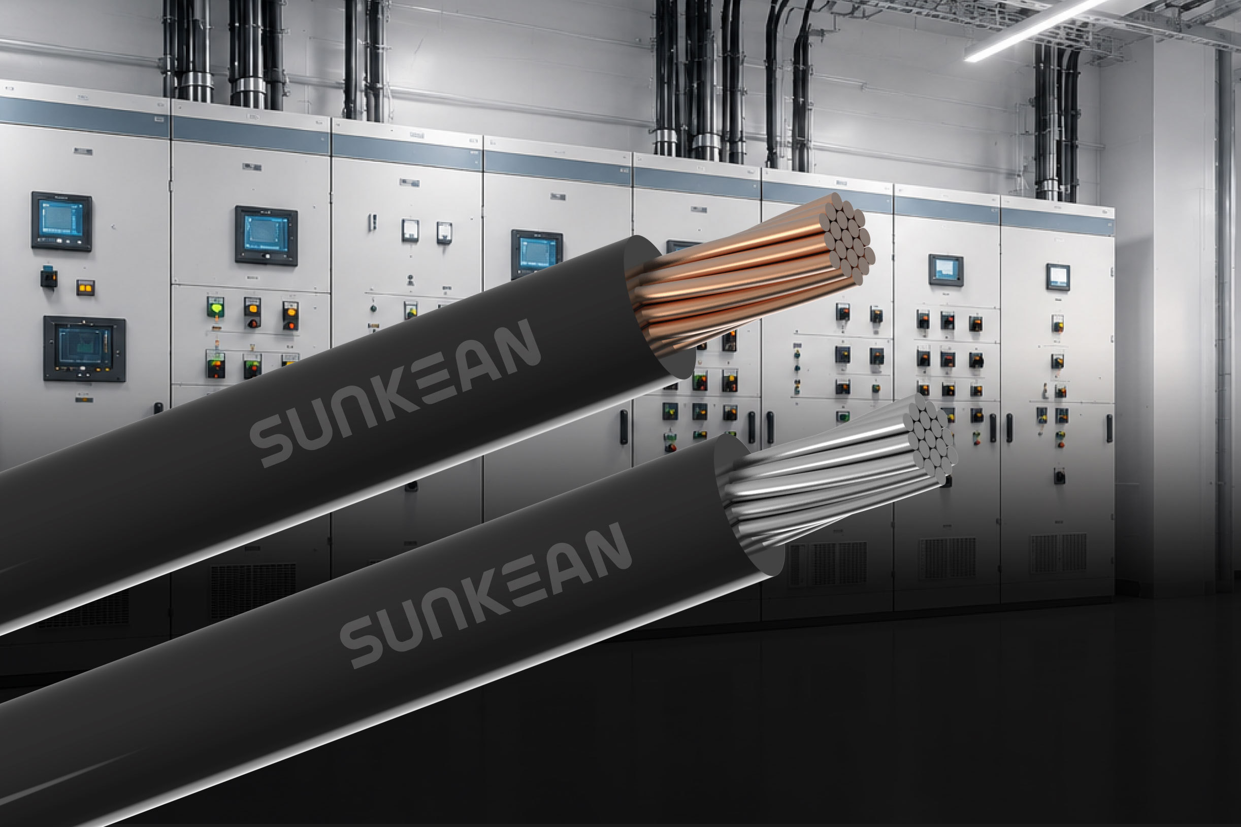 SUNKEAN XHHW 2 Cable Product with Copper and Aluminum Conductors for Industrial Applications