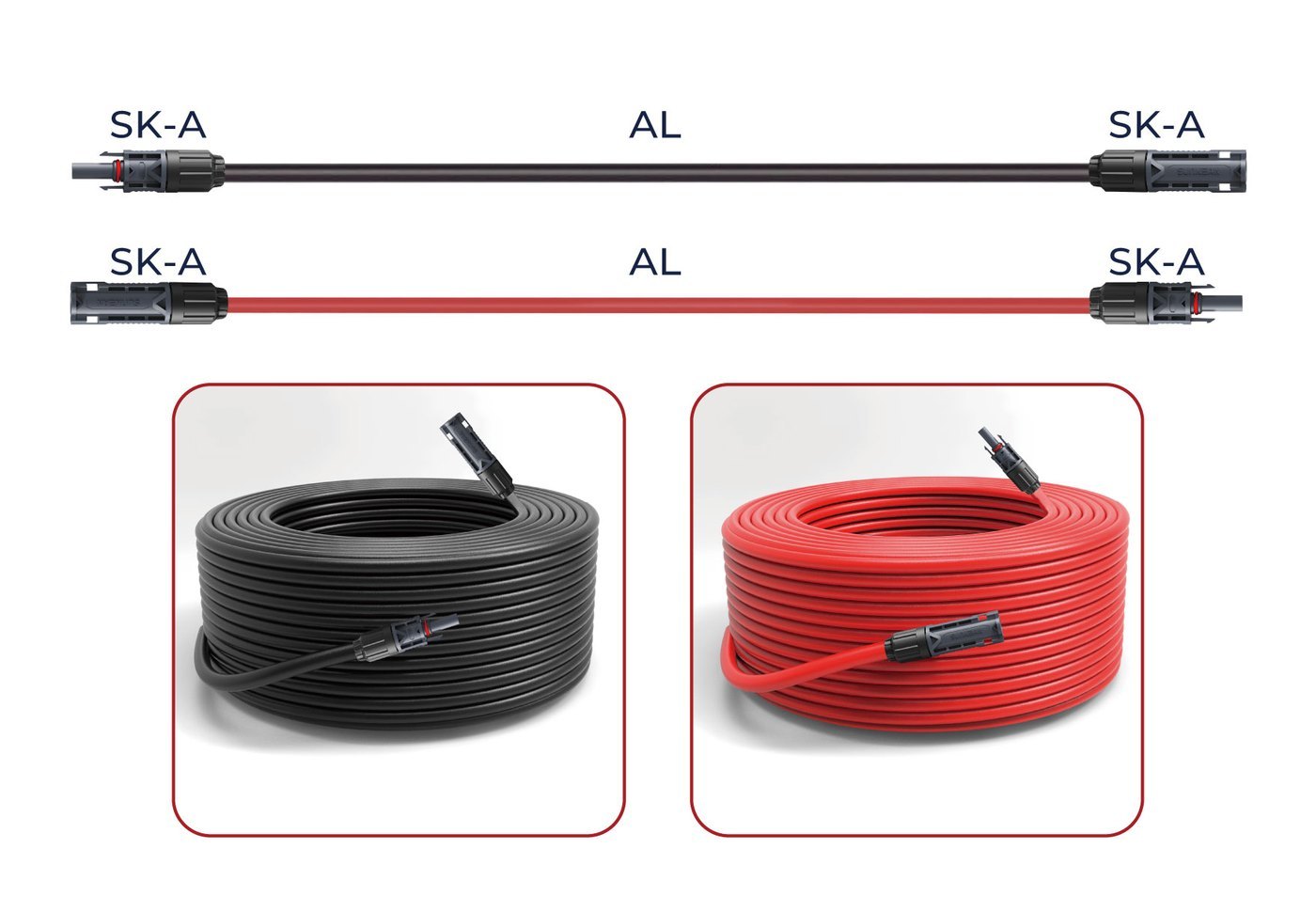 SK-A copper-to-aluminum jumper solution with pre-assembled connectors