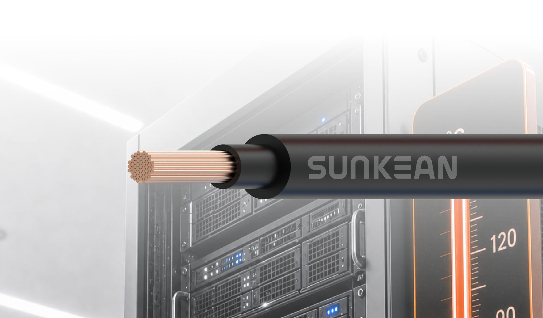 SUNKEAN DC/AC power cable for data center equipment wiring