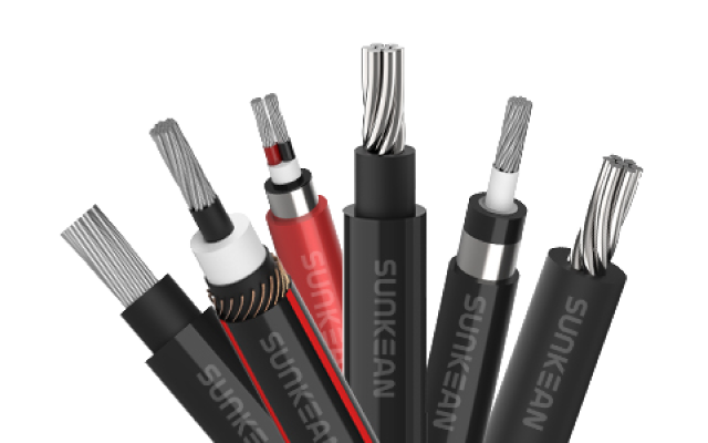 SUNKEAN high quality aluminum alloy solar cables