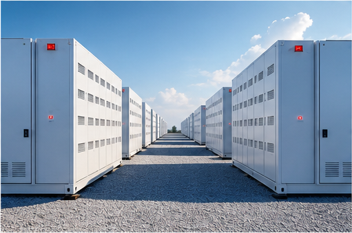 Industrial energy storage system with safe and reliable storage cable solutions
