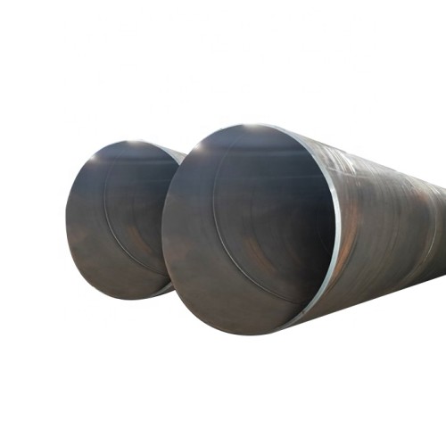 Pipe Tube Water Supply Drainpipe Outside 3PE Cement Mortar Lined Anticorrosion SSAW Steel Spiral Steel API 5L Round