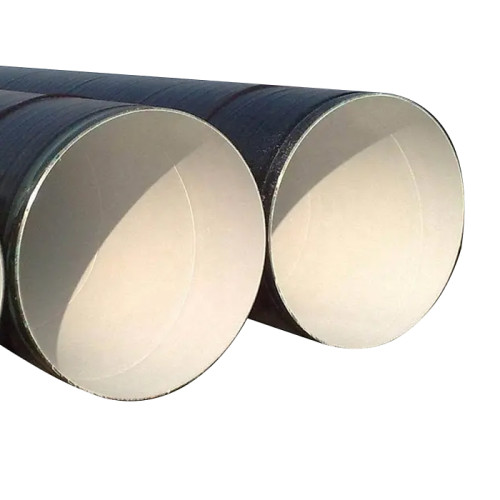 Pipe Tube Water Supply Drainpipe Outside 3PE Cement Mortar Lined Anticorrosion SSAW Steel Spiral Steel API 5L Round