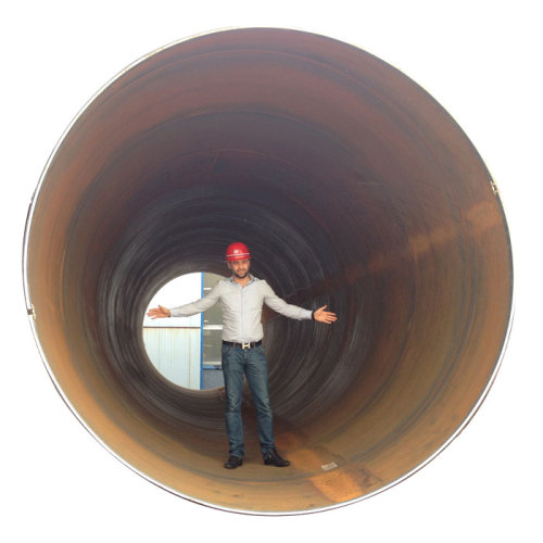 API 5L SSAW large diameter Oil Pipeline ERW round Hollow Section 40 API 5l 3lpp coated steel spiral welded pipe