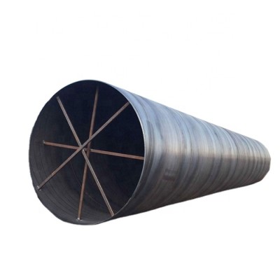 Large Diameter Welded Tube Pipe Carbon Hollow Section oil pipeline construction 3PE Coated Spiral Pile Steel Pipe