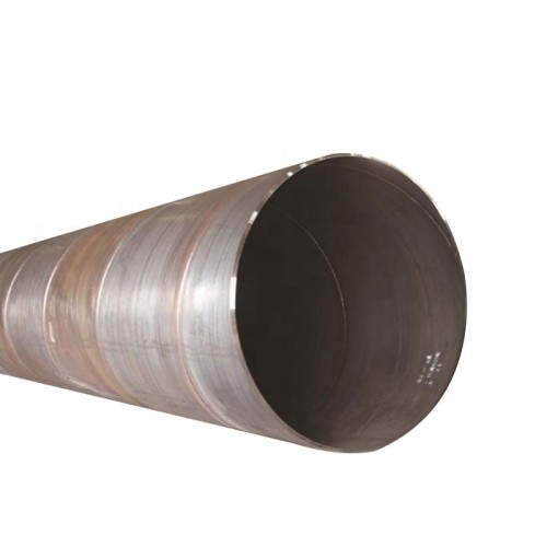 Large Diameter Welded Tube Pipe Carbon Hollow Section oil pipeline construction 3PE Coated Spiral Pile Steel Pipe