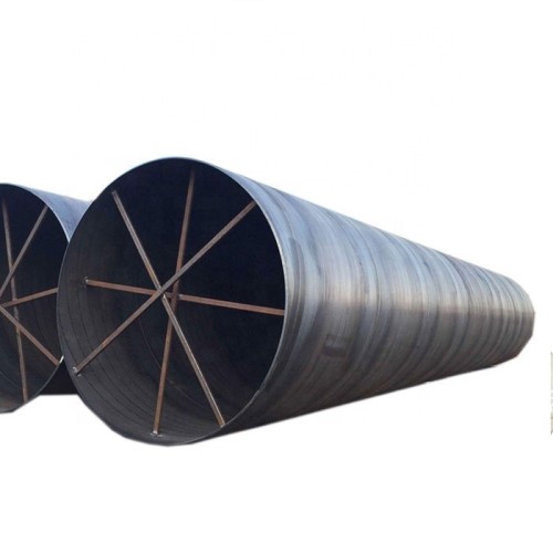 3pe steel spiral pipe 3pe ssaw steel pipe large diameter spiral carbon welded seamless spiral steel pipe for oil