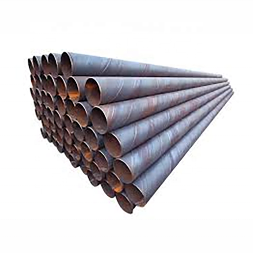 china supplier API 5L x42 x52 x56 x60 ssaw spiral carbon steel pipe black hollow section Used for Water Well Casing Pipe