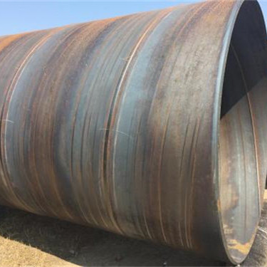 STK400/490 large diameter big size spiral welded steel pipe Submerged arc welding pipe