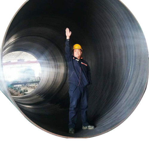 STK400/490 large diameter big size spiral welded steel pipe Submerged arc welding pipe