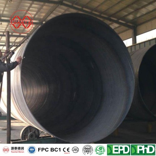 ASTM A36 API 5L x42 x52 x56 x60 Steel Pipe ERW SSAW spiral welded steel pipe for water oil and gas