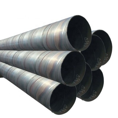 ASTM A252 gr.1 gr.2 hollow pipe lSAW SSAW steel pipe large diameter oil and gas for sch 40 carbon steel spiral welded tube pipe