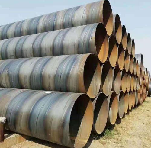 API 5L  Carbon Steel SSAW pipe |  Hot Rolled Carbon Spiral Welded Steel Pipe for Construction Industrial