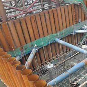 SSAW Steel Pipe Pile For Port constructions