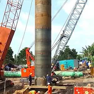 SSAW Steel Pipe Piles for Deep Foundation