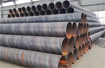 High quality bi spiral welded carbon steel pipe carbon welded saw spiral steel pipe