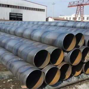 High quality bi spiral welded carbon steel pipe carbon welded saw spiral steel pipe