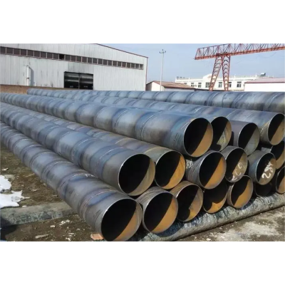 High quality bi spiral welded carbon steel pipe carbon welded saw spiral steel pipe
