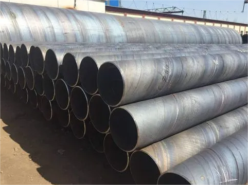 High quality bi spiral welded carbon steel pipe carbon welded saw spiral steel pipe