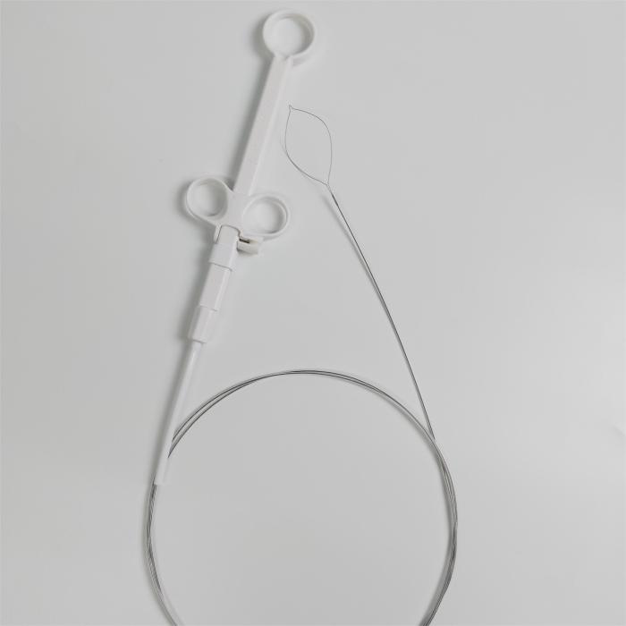 Veterinary endoscopy polypectomy snare | foreign body removal in animals