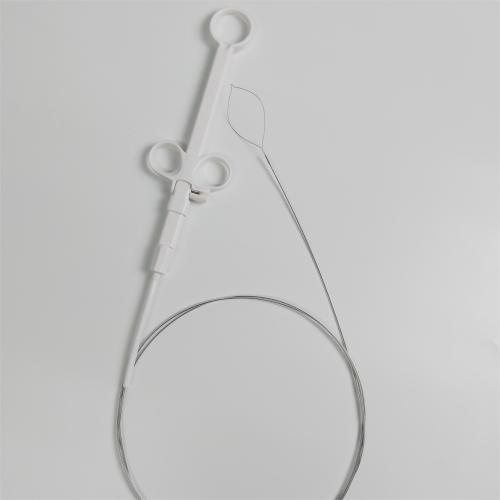 Veterinary endoscopy polypectomy snare | foreign body removal in animals