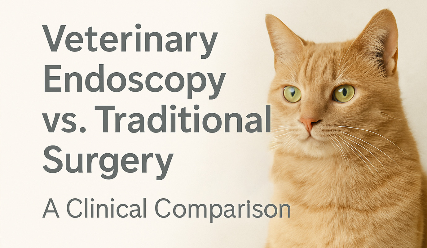 Veterinary Endoscopy vs. Traditional Surgeries: A Clinical Comparison