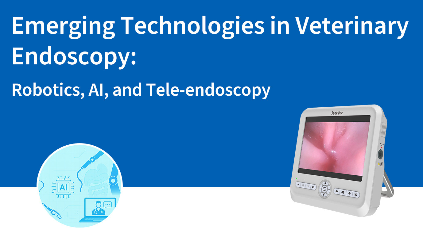 Technologies émergentes en endoscopie vétérinaire : robotique, IA et télé-endoscopie