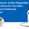 Características principales: 10 especificaciones imprescindibles para su próxima compra de endoscopio veterinario