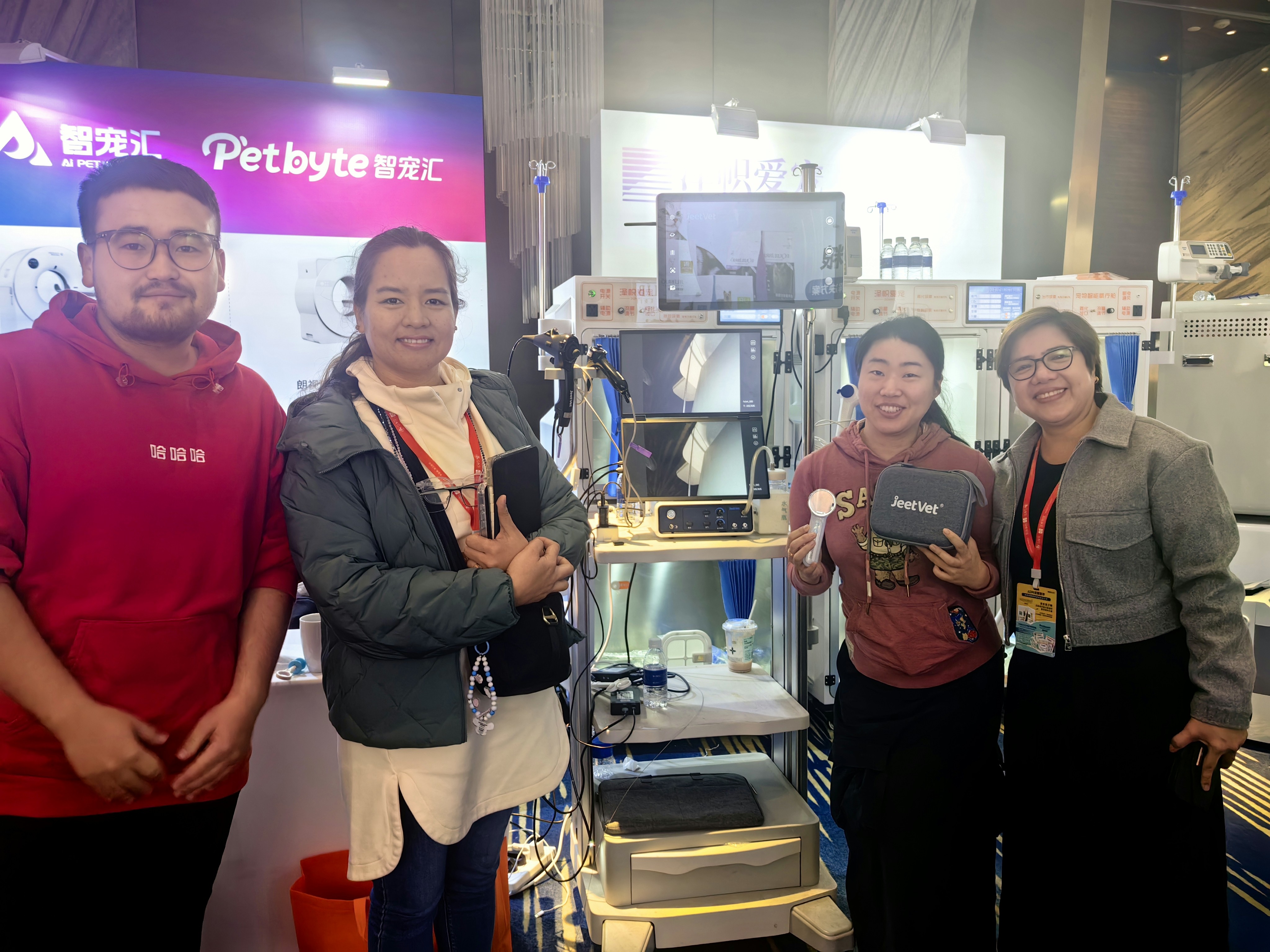 the GVS Exhibition in Shanghai